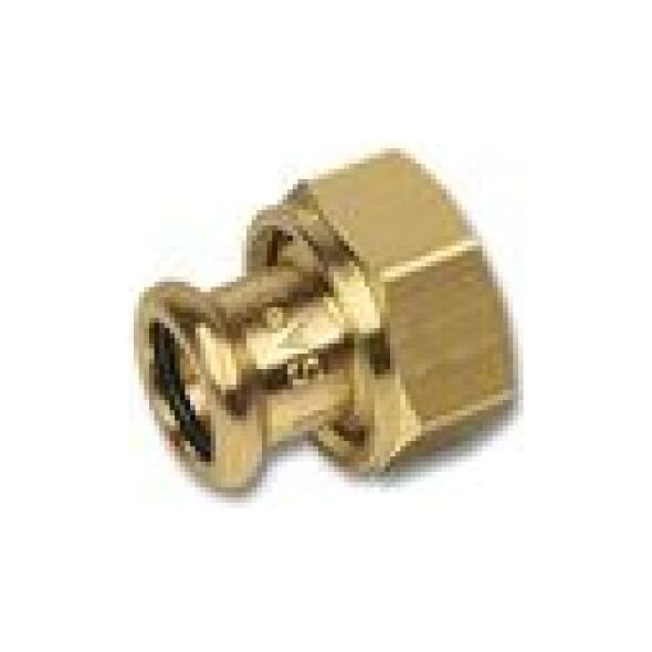 SANHA Purapress półśrubunek z uszczelką ZW 22mm x 1" (18359221)