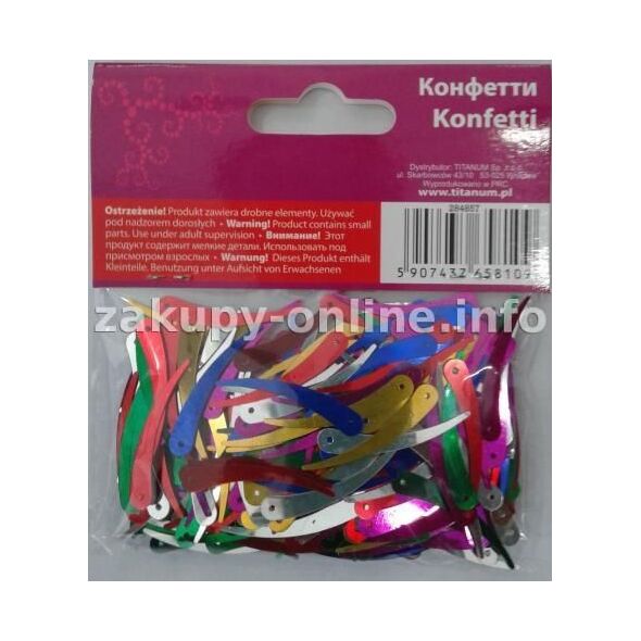 Titanum Konfetti Kość słoniowa 14g (EVD125)