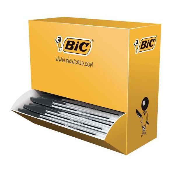Bic Długopis CRISTAL LARGE jednorazowy 1,6 mm czarny (BIC774)