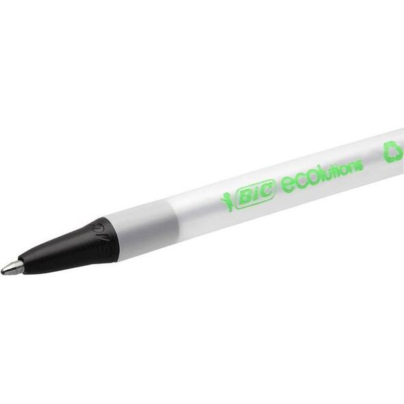 Bic Długopis Ecolution CLIC STIC jednorazowy, czarny (BIC544)