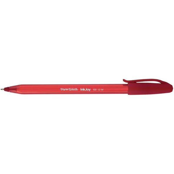 Paper Mate Długopis INKJOY 100 CAP M czerwony, 50 sztuk (SAN262)