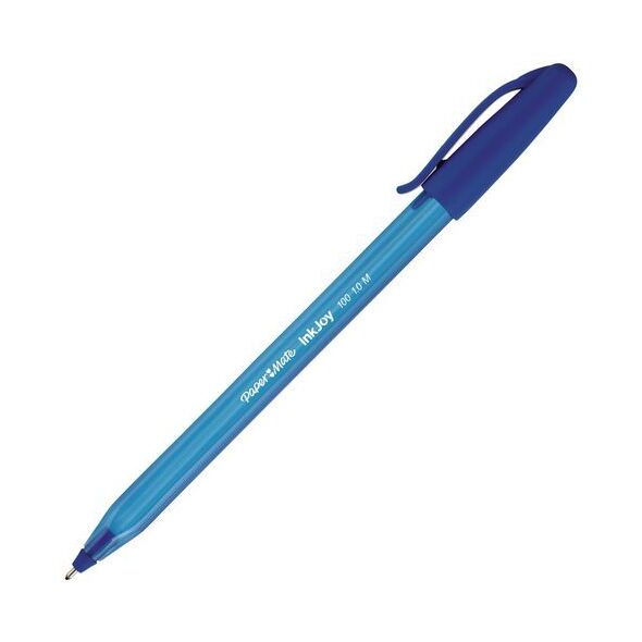 Paper Mate Długopis INKJOY 100 CAP, niebieski, opakowanie 50 sztuk (SAN261)