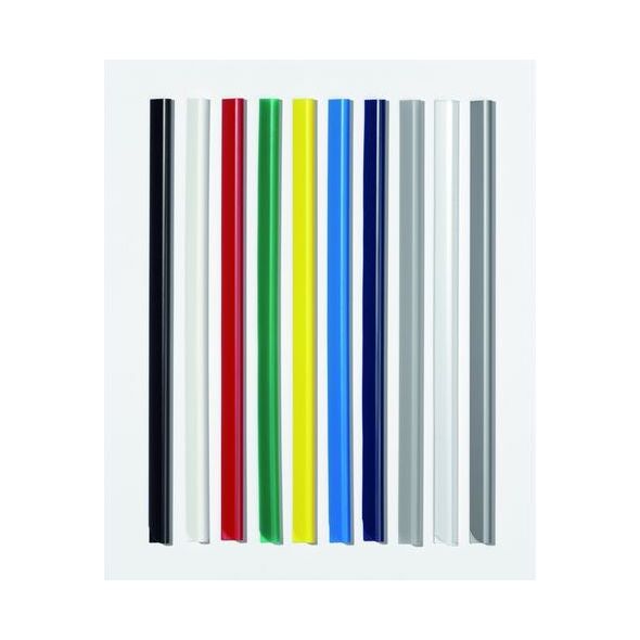 Staples Grzbiety zaciskowe 1-30 kartek, czarny 100 szt. (DUR084)