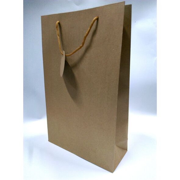 Polsirhurt Torba prezentowa SZARA 40x25x10 TRB 39-3