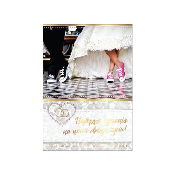 PASSION CARDS Karnet W dniu ślubu PR-074