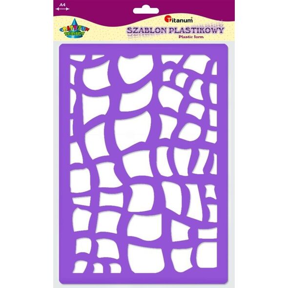 Titanum Szablon A4 plastikowy 22925