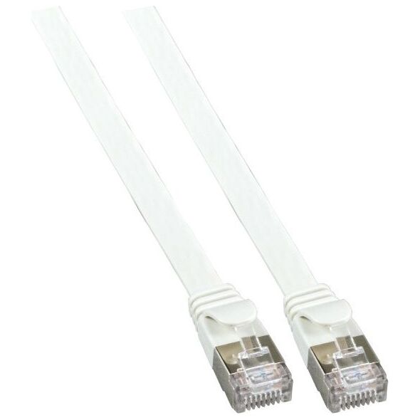 EFB Patchcord płaski, U/FTP, Cat.6A, PVC, 5m (K5545GR.5)