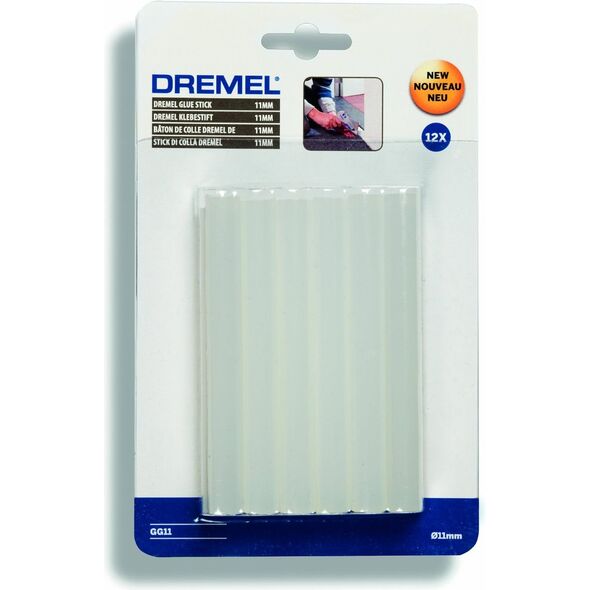 Dremel Dremel Sztyfty kleju brokatowego 11mm (GG11) 12 sztuk
