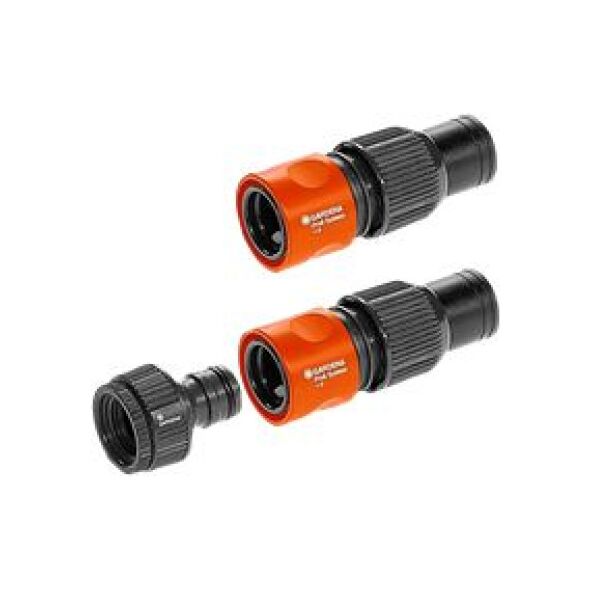 Gardena Zestaw połączeń systemowych 26,5 mm (G 3/4 ") i 33,3 mm (G 1") (1505)