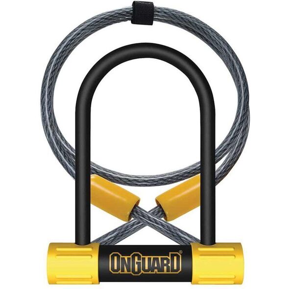 OnGuard Zapięcie rowerowe Bulldog Medium DT żółte (8015M)