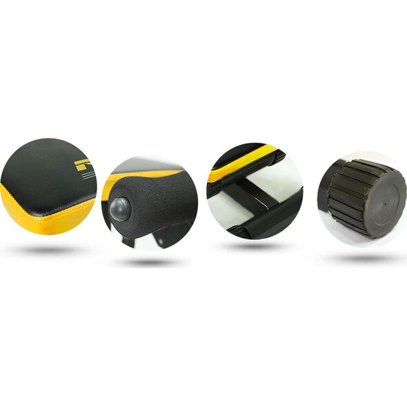 NEO SPORT Ławeczka skośna do ćwiczeń z ekspanderami NS-08G czarna