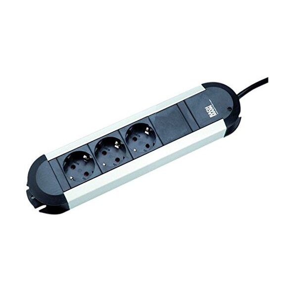 Listwa zasilająca Bachmann Bachmann PRIMO 331.000 - black / silver - 3 port