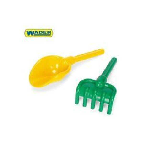 Wader LOPATKA+GRABKI DO PIASKU 26CM WADER 71130