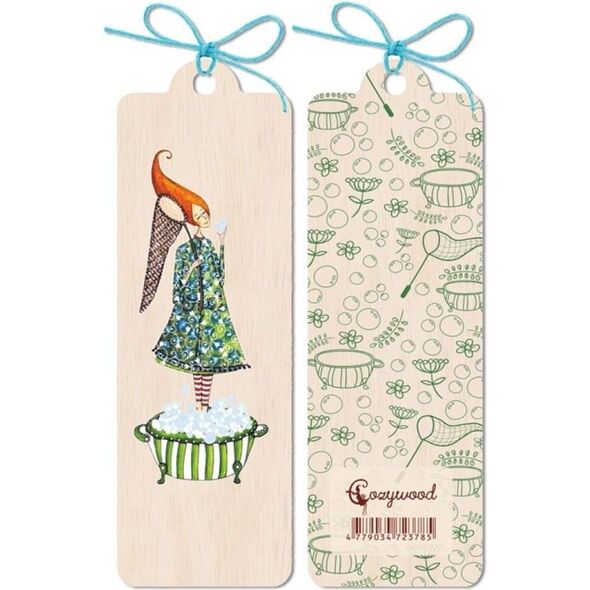 Cozywood Zakładka drewniana Kobieta w wannie