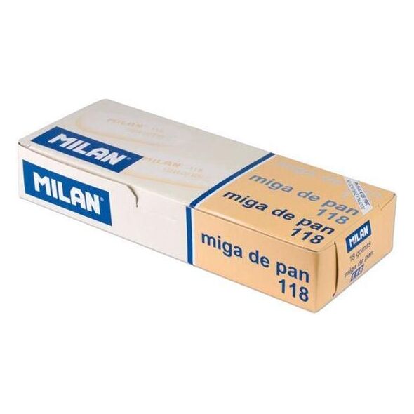 Milan Gumka syntetyczna owalna 3 kolory (18szt) MILAN
