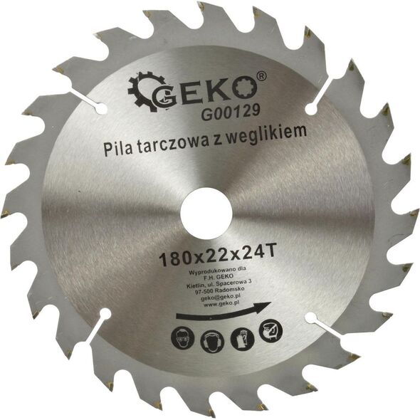 Geko Tarcza do drewna 180x22x24T(50/100)