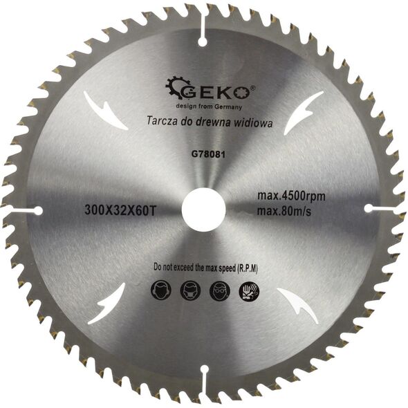 Geko tarcza do drewna 300x32x60T (G78081)
