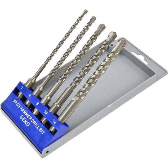 Wiertło Geko SDS+ 10 5 6 8mm 5szt.