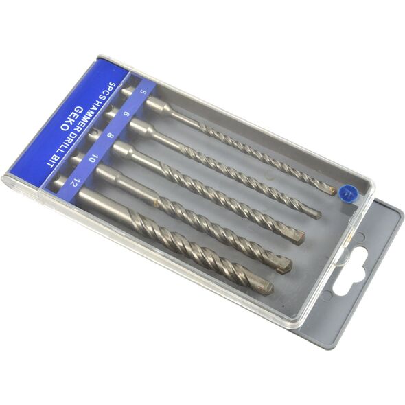Wiertło Geko SDS+ 10 5 6 8mm 5szt.