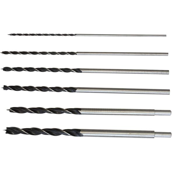 Wiertło Geko Kpl.6szt.wierteł do drewna 4-14mm/300mm (20)