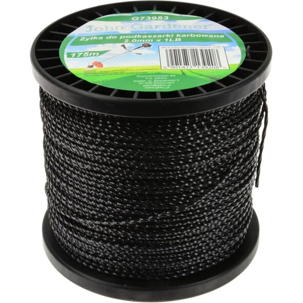 Geko Żyłka do podkaszarki karbowana 2.0mmx1LB (27)