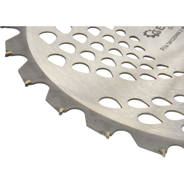 Geko Tarcza z widią do podkaszarki spalinowej 255x25,4mmx24T (50)