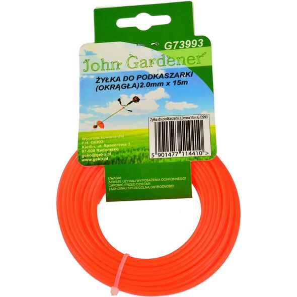 Geko Żyłka do podkaszarki 2.0mmx15m(120)
