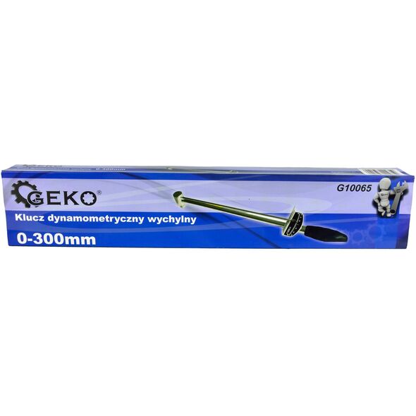 Geko Klucz dynamometryczny wychylny 0-300NM