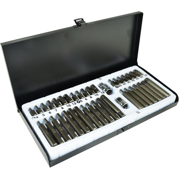 Geko Kpl.kluczy torx CRV 40el. metal box (10)