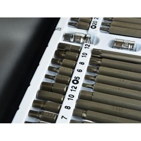 Geko Kpl.kluczy torx CRV 40el. metal box (10)