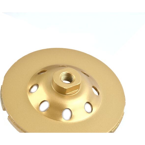 Geko tarcza diamentowa do szlifowania betonu 125mm M14 Heidmann (H00120)