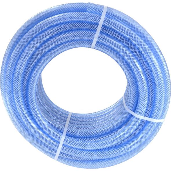 Geko wąż techniczny 6x2,5mm zbrojony niebieski 1mb /50m (G73700)