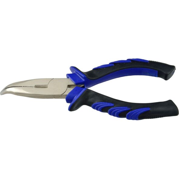 Geko szczypce wydłużone wygięte 160mm premium (G00807)