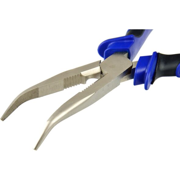 Geko szczypce wydłużone wygięte 200mm premium (G00808)