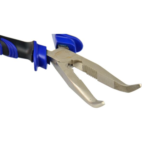 Geko szczypce wydłużone wygięte 200mm premium (G00808)