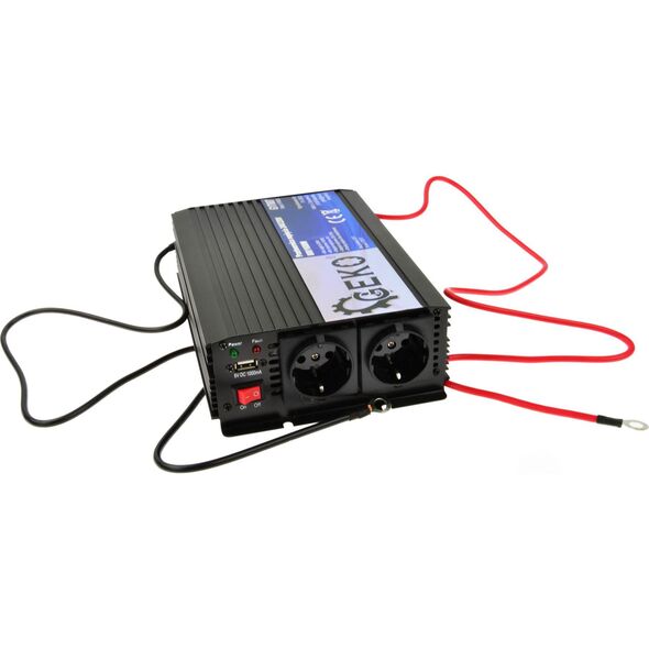 Przetwornica Geko Przetwornica napięcia 24V/230V 800/1600W (4)