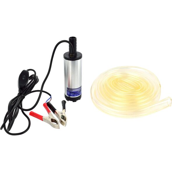 Geko pompa zanurzeniowa do spuszczania paliwa 12V 37mm z przewodem 3m (G00942)