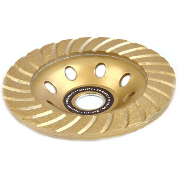 Geko Tarcza diam. turbo szlifowania betonu 125mmx22.23 Heidmann(50)