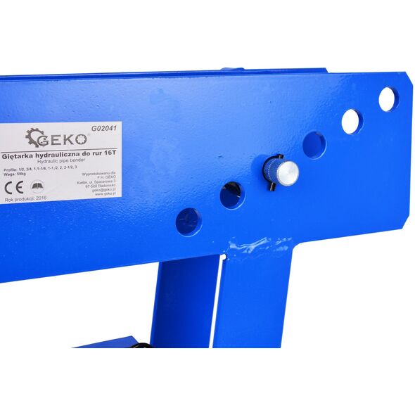 Geko giętarka hydrauliczna do rur 16T (G02041)