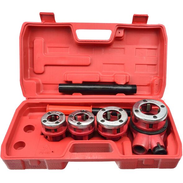 Geko gwintownica 4 elementy 1/2"-1,1/4" (G01000)
