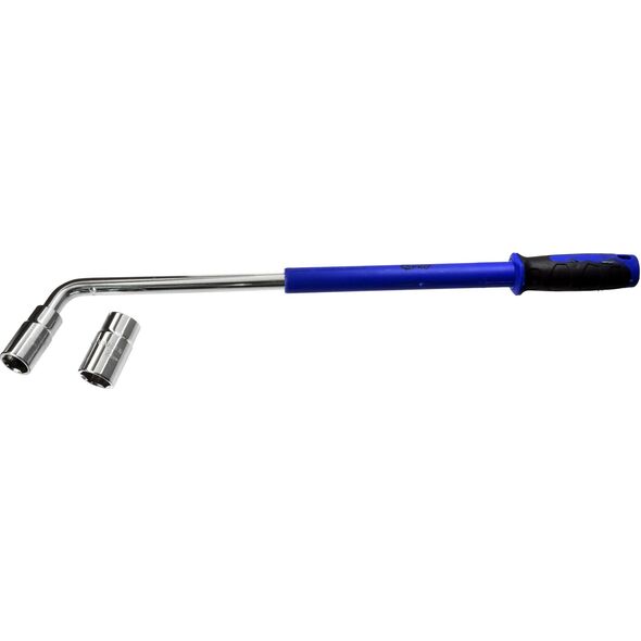 Geko Klucz do kół wysuwany wzmacniany 17x19mm + 21x23mm (G10053)