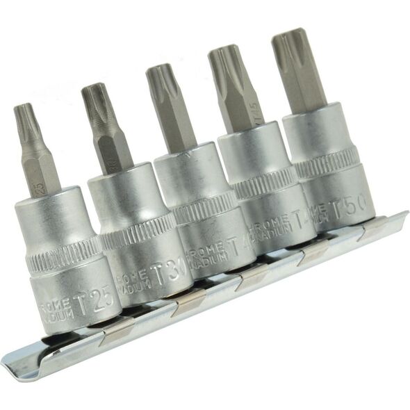 Geko 5el.zestaw kl.trzp.torx T25-50 3/8" CRV( 10/30)
