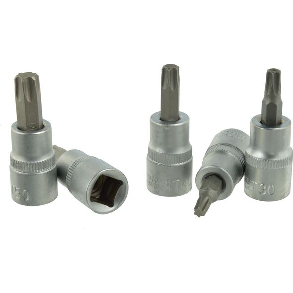 Geko 5el.zestaw kl.trzp.torx T25-50 3/8" CRV( 10/30)