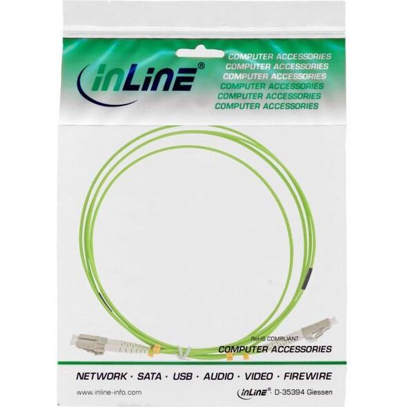 InLine InLine Fiber Optical Duplex Cable LC/LC 50/125Âµm OM5 25m