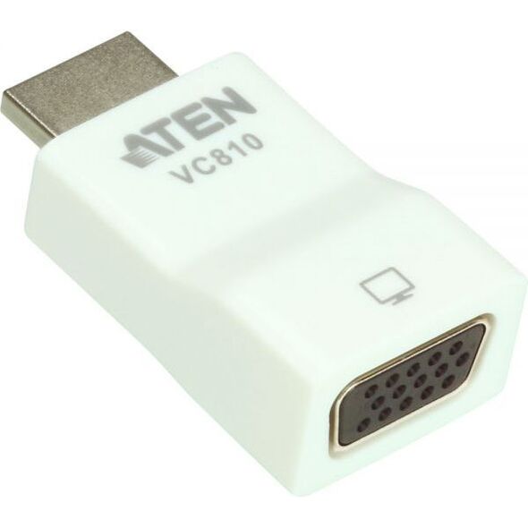 Adapter AV Aten HDMI - D-Sub (VGA) biały (VC810-AT)