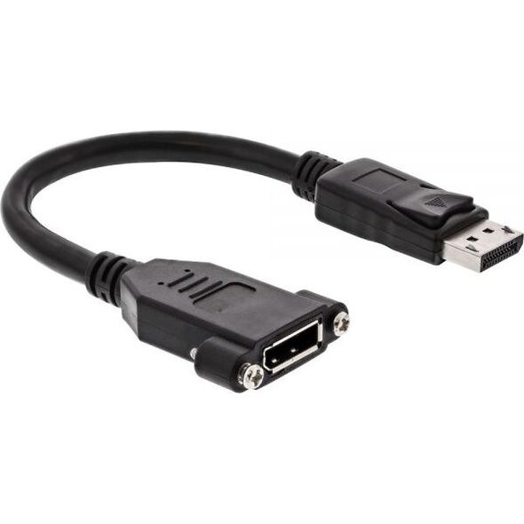 Kabel InLine DisplayPort - DisplayPort 0.2m czarny (17100I)