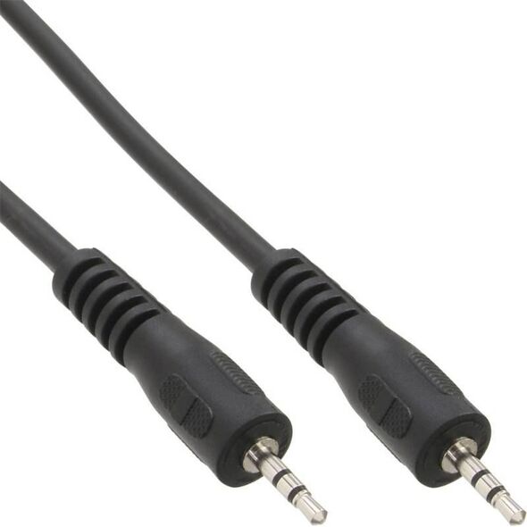 Kabel InLine Jack 2.5mm - Jack 2.5mm 0.5m czarny (99936I)