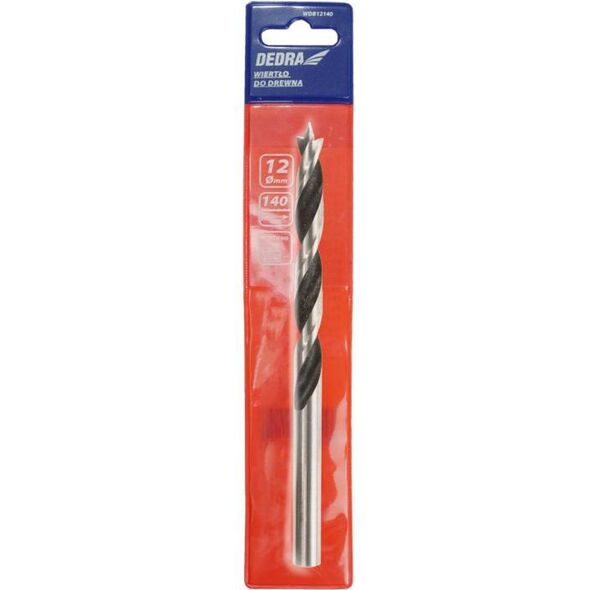 Wiertło Dedra do drewna kręte walcowe 4mm  (WDB04075)