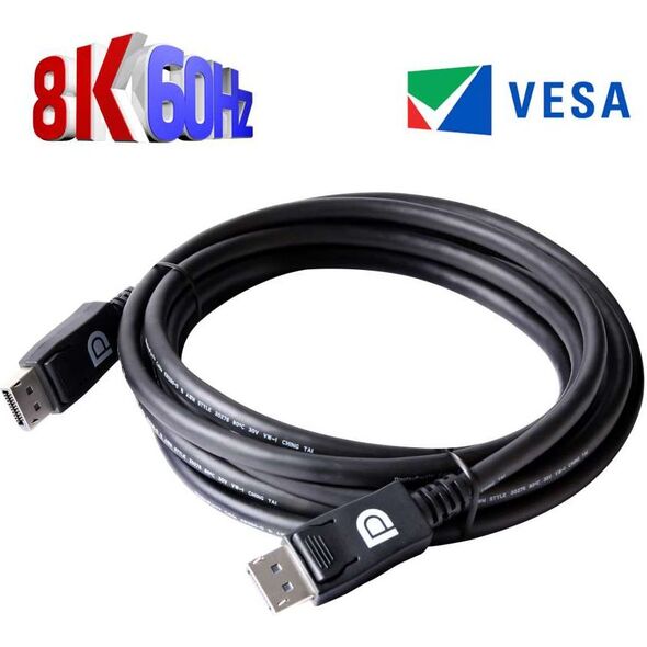 Kabel Club 3D DisplayPort - DisplayPort 3m czarny (CAC-1060)