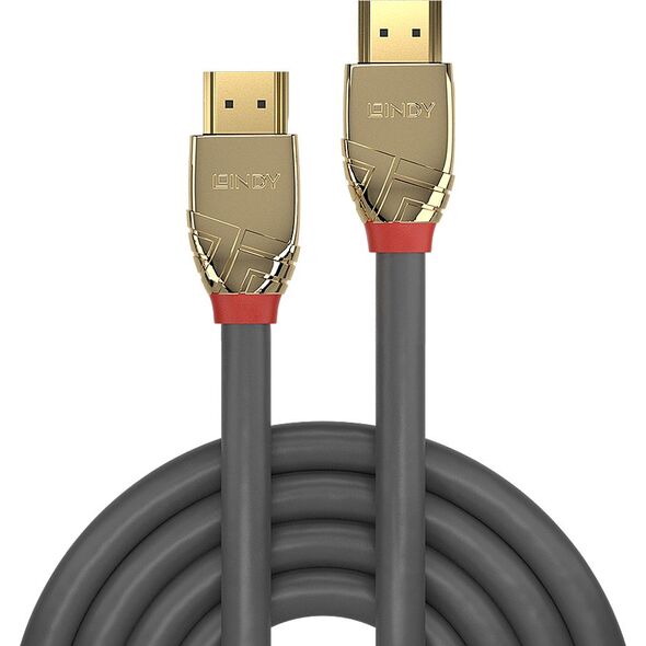 Kabel Lindy HDMI - HDMI 1m złoty (37861)
